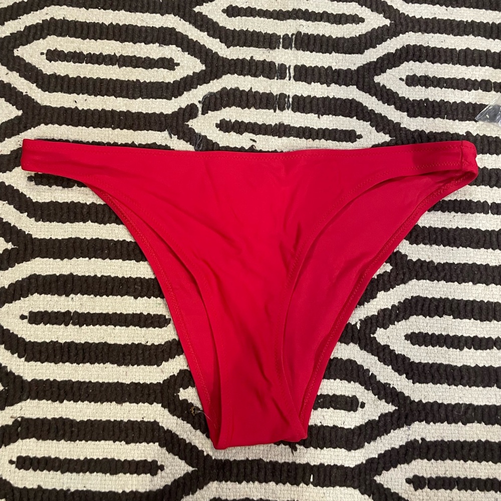 American Eagle Red Bikini Bottoms